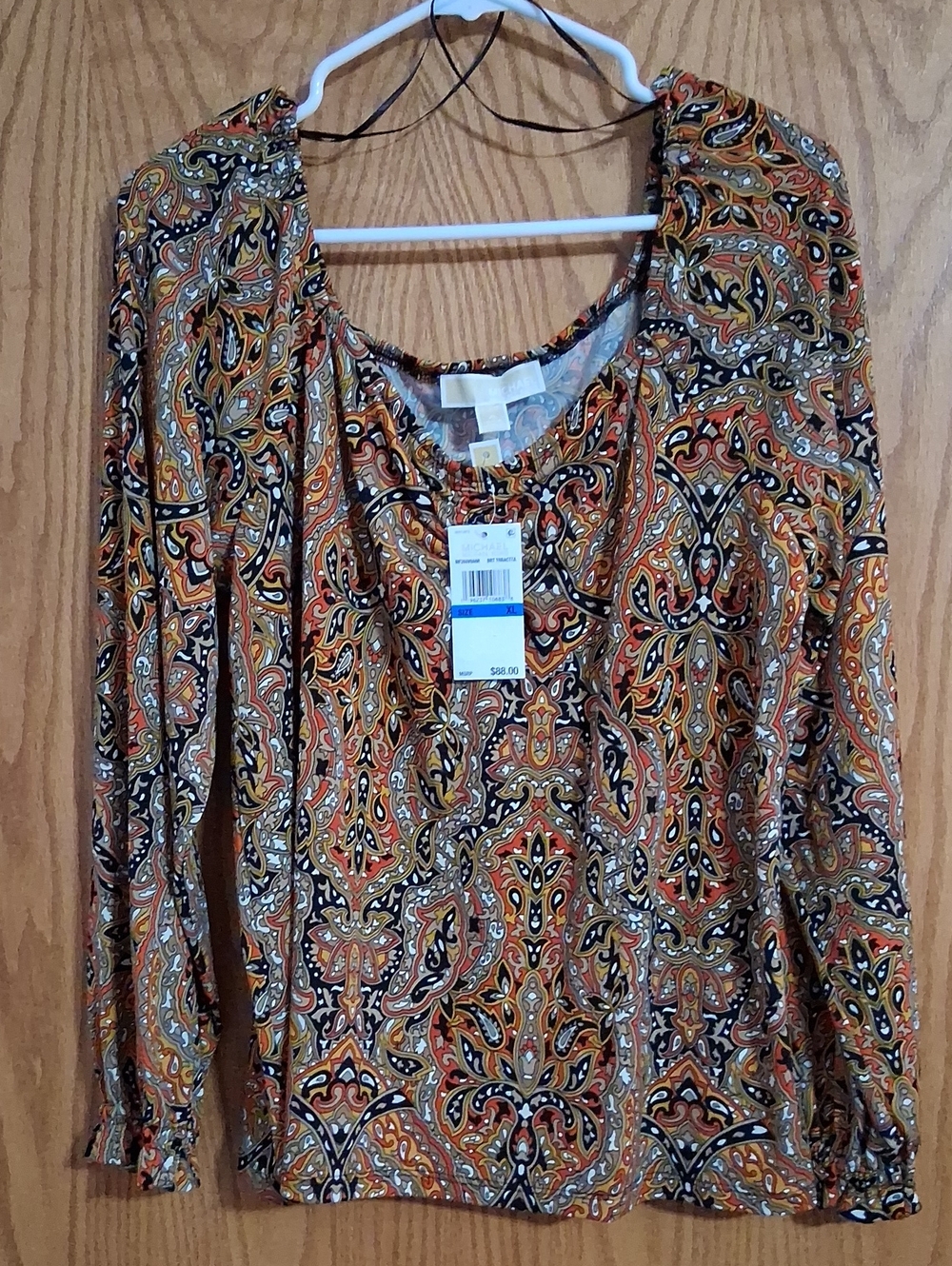 Michael Kors blouse, size XL